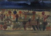Paul Klee Garden in the Plain II oil painting on canvas